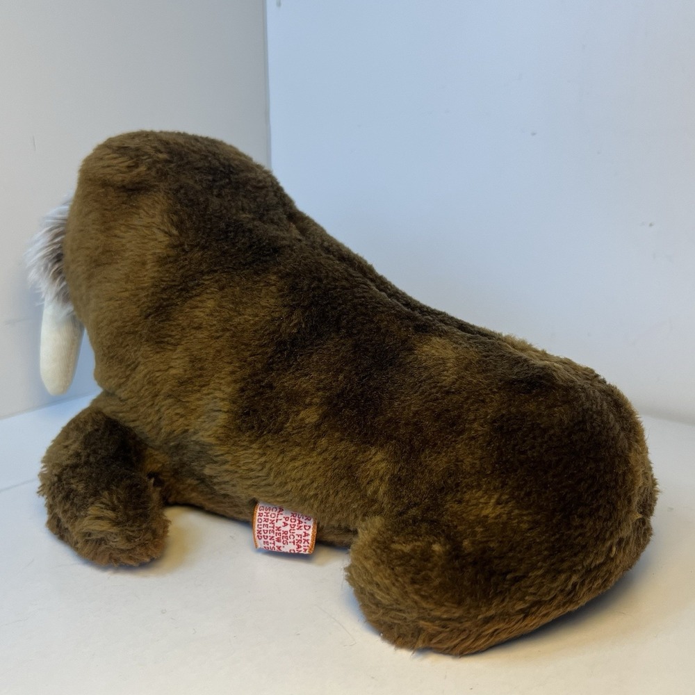 Vintage R. Dakin WALRUS Stuffed Animal 9" Plush Marine Animal - Picture 5 of 16
